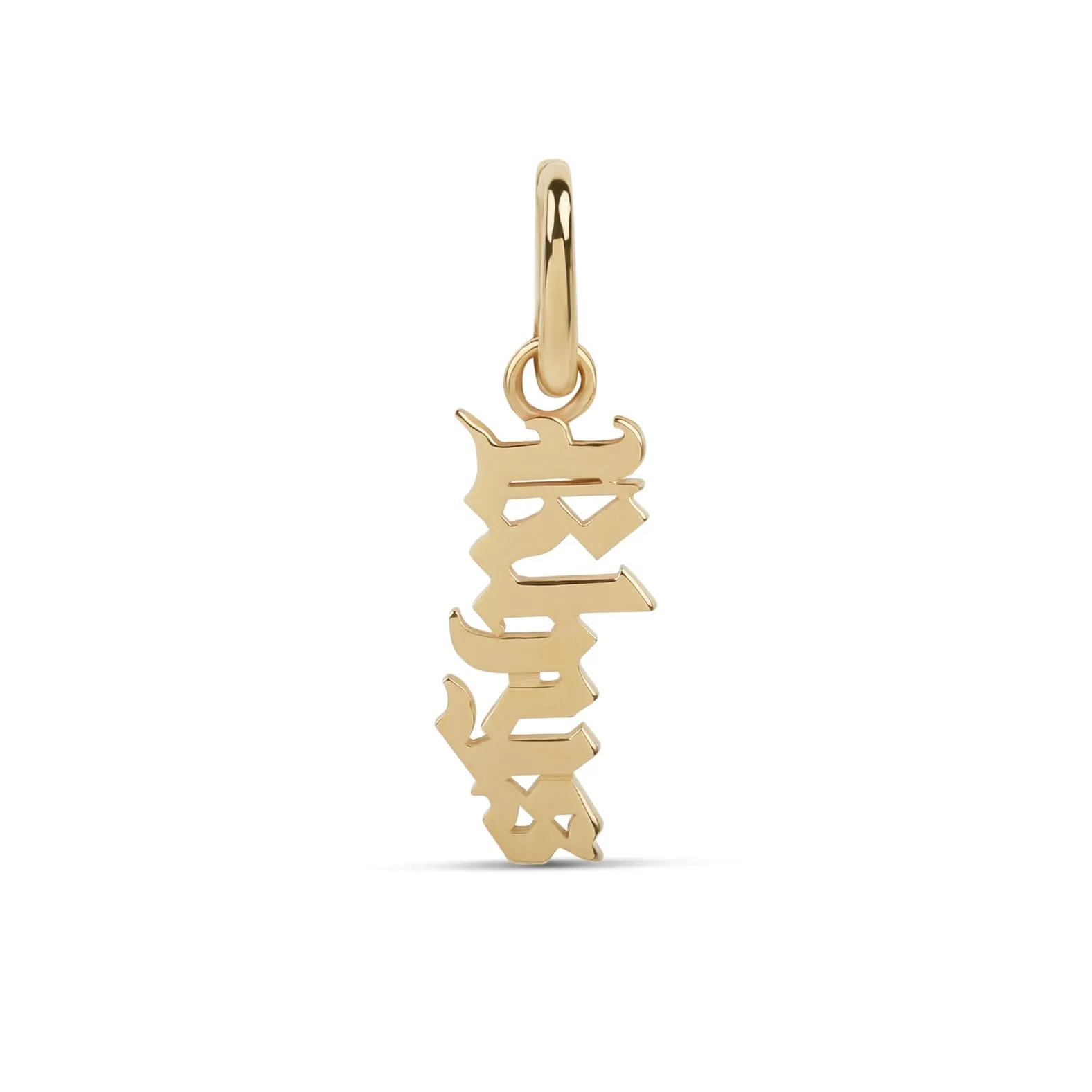 Custom Gothic Name Charm