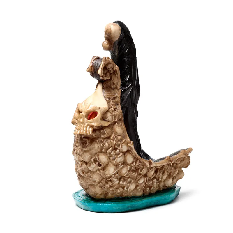 Decorative LED Ornament - The Reaper Boat of Skulls