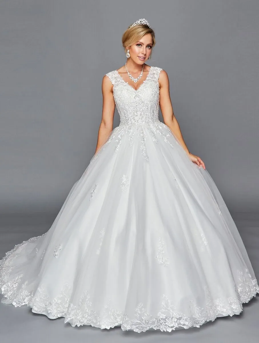 DeKlaire Bridal 438 Scoop Neckline Mermaid Wedding Dress
