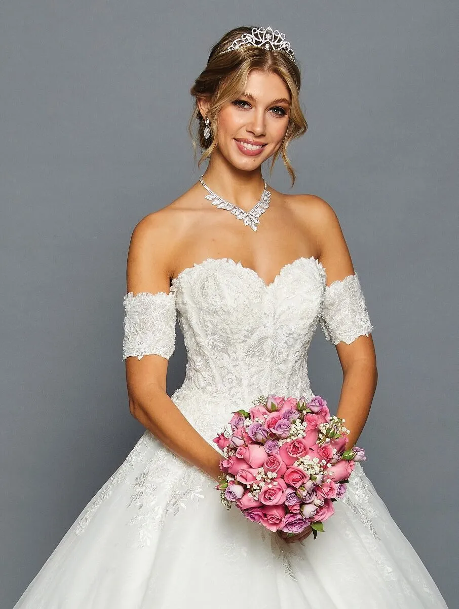 DeKlaire Bridal 462 Long A-Line Wedding Ballgown
