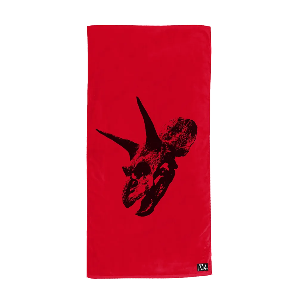 Dinosaur Skull Custom Beach Towel
