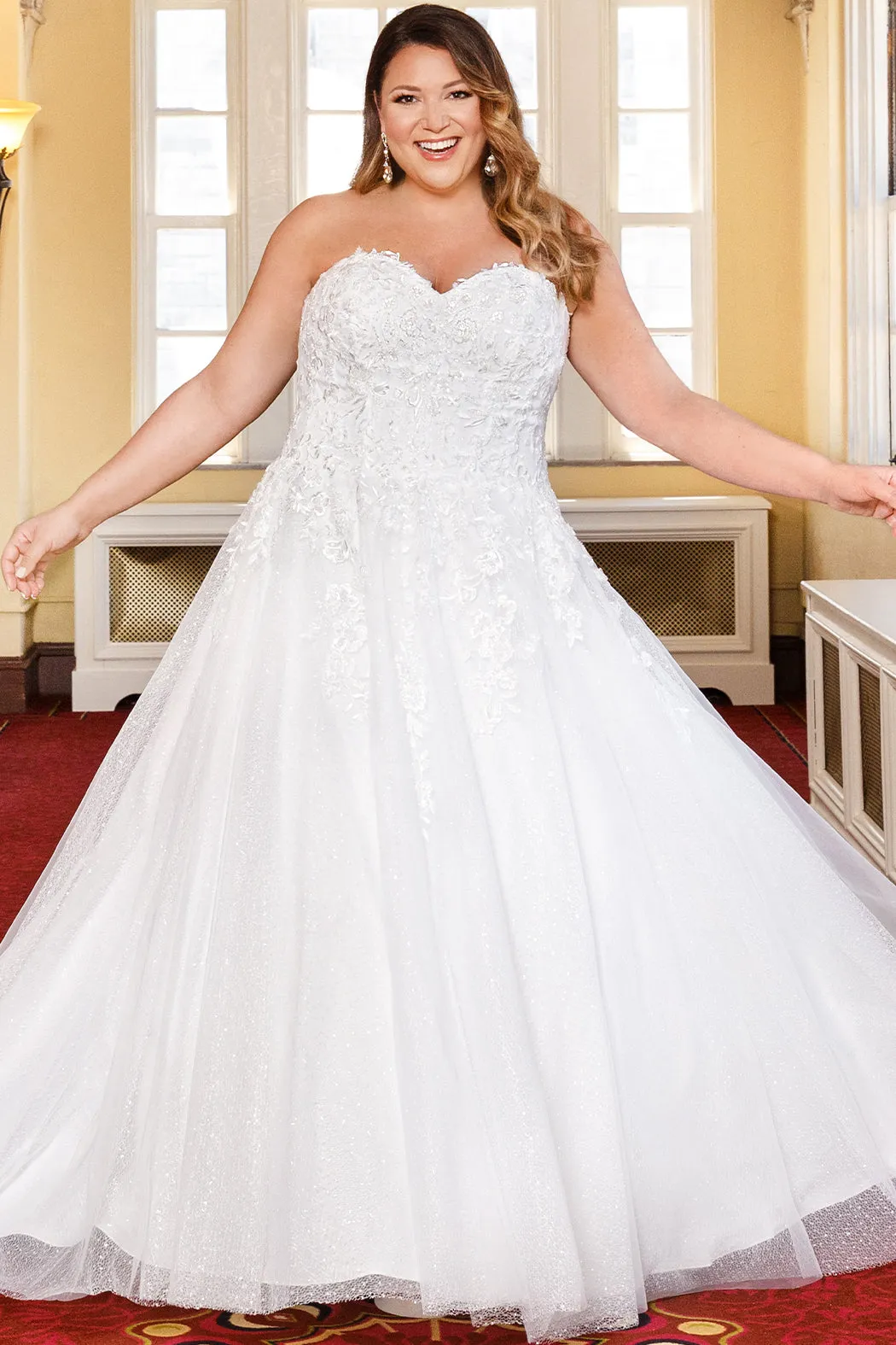 Discontinued Guinevere Bridal Gown <br> MB2313