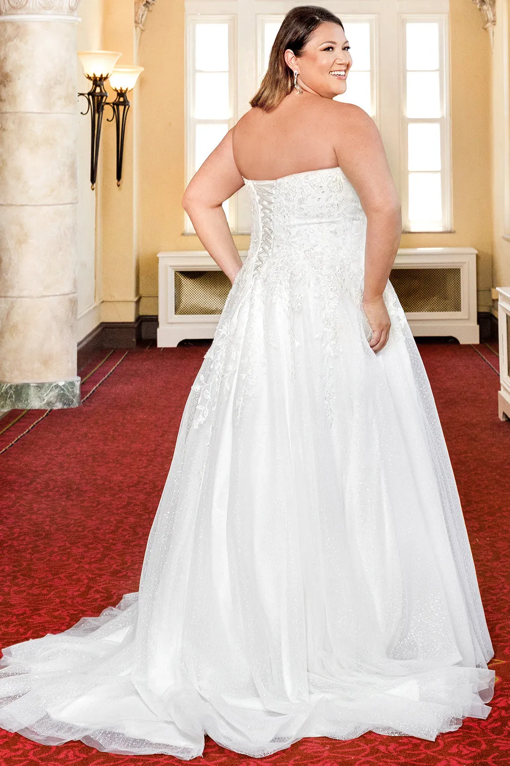 Discontinued Guinevere Bridal Gown <br> MB2313