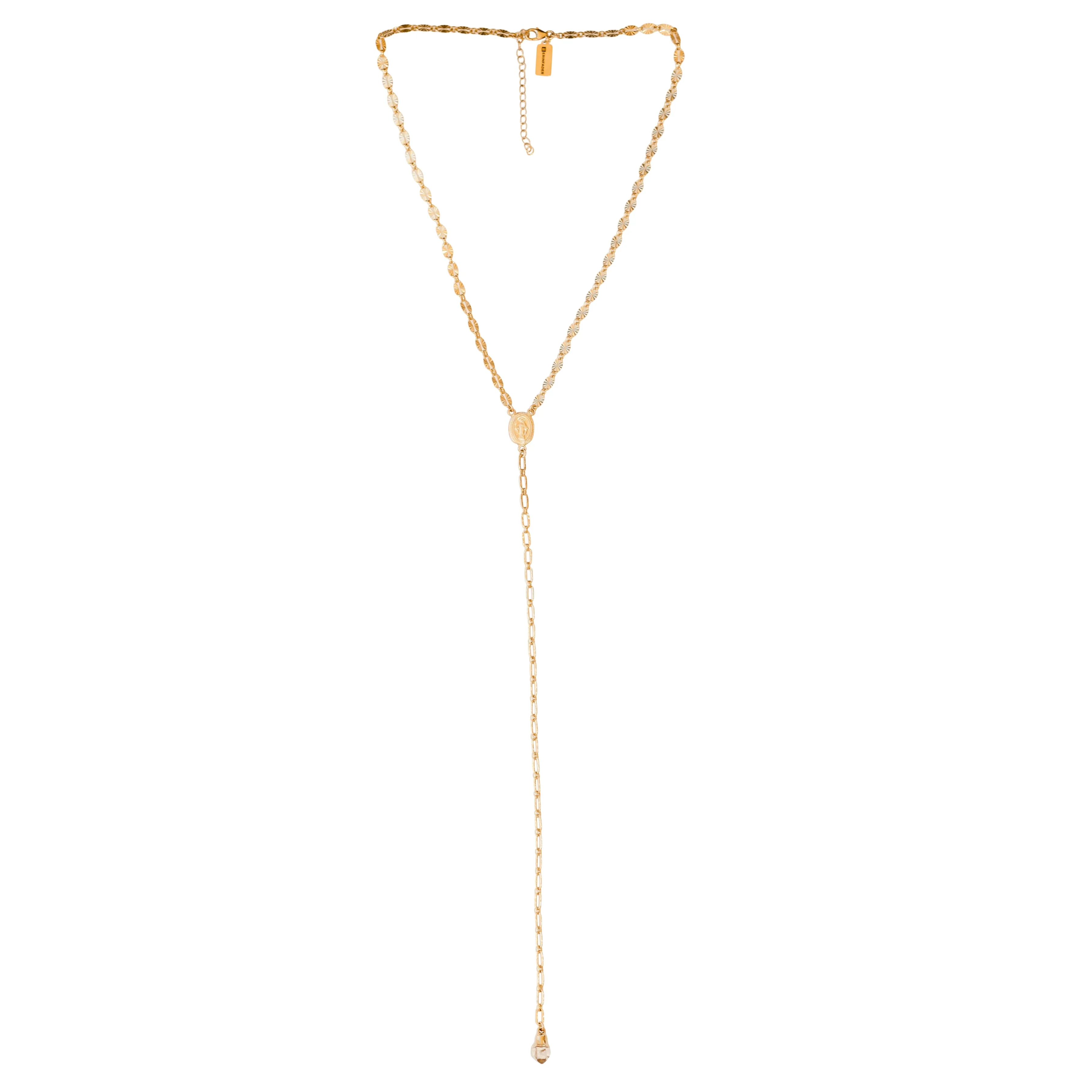 Divine Mary Rosary with Herkimer Diamond
