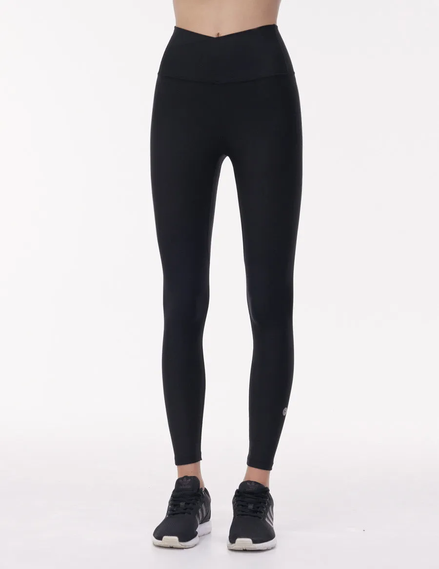easyoga LA-VEDA Stress Free High Rise Tights - L1 Black