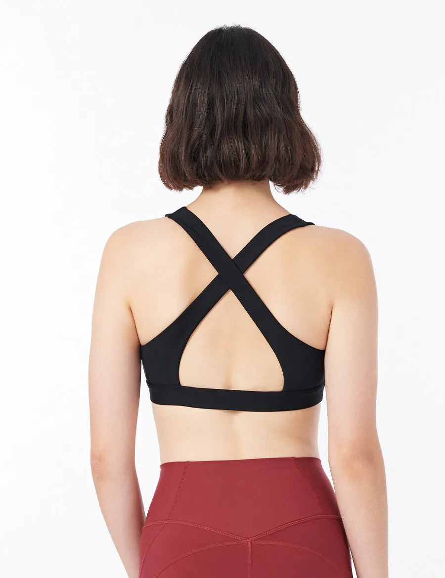 easyoga LESPIRO Glamglow Bra2 - L1 Black