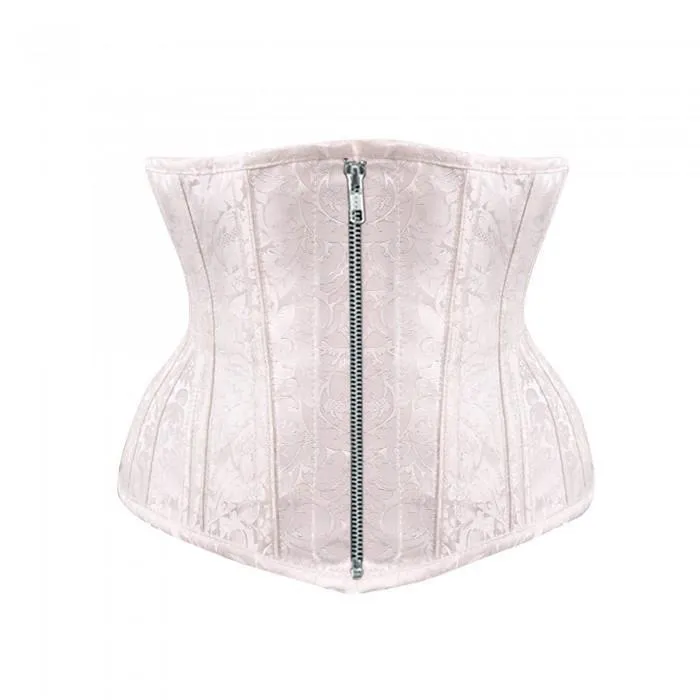 Elias Ivory Brocade Bridal Underbust Corset