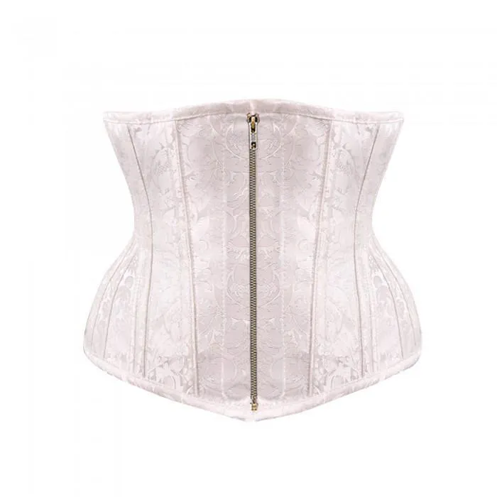 Elias Ivory Brocade Bridal Underbust Corset