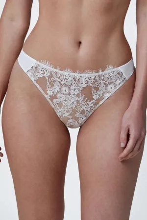 Entice Thong - White