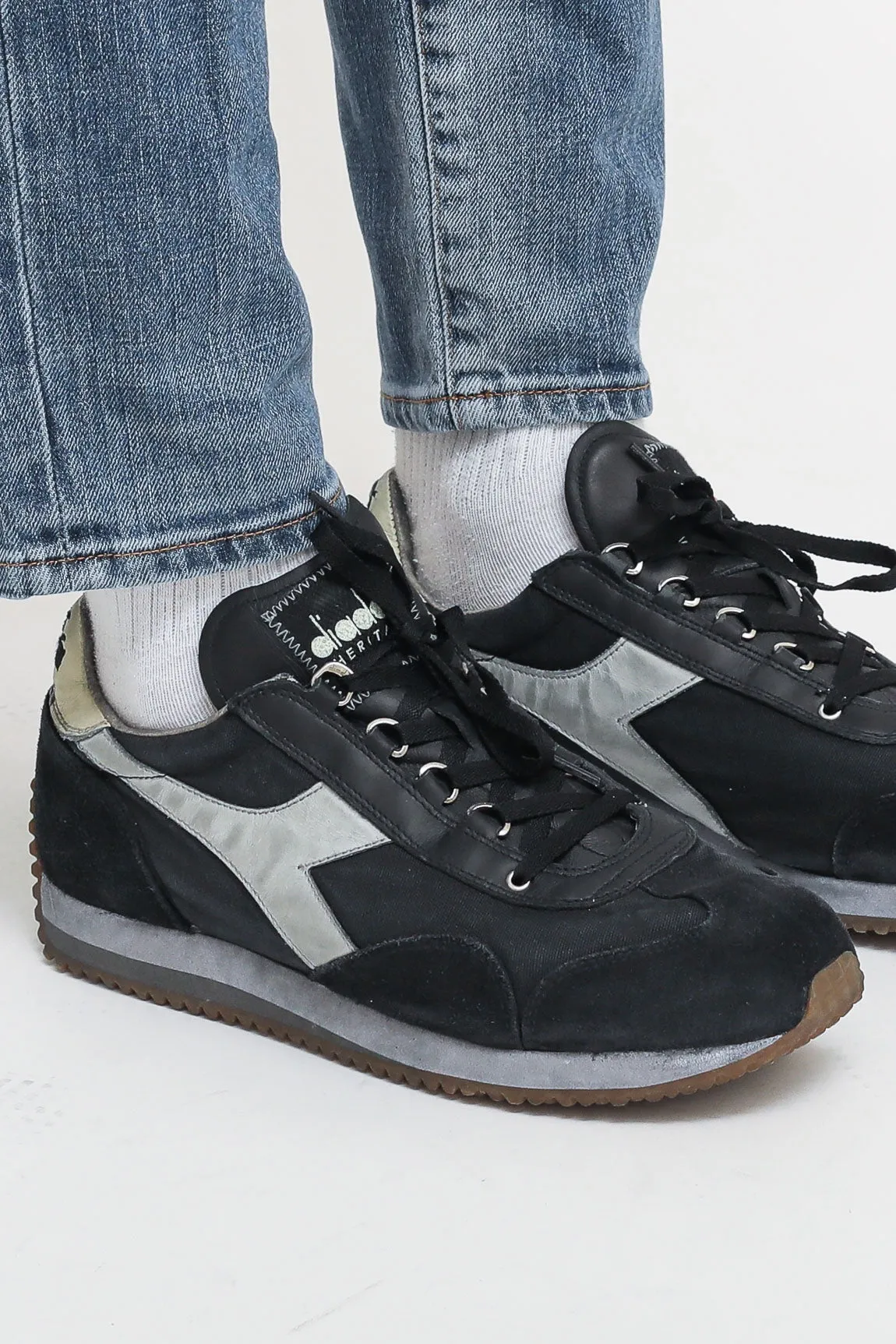 Equipe H Dirty Stone Wash Evo - Black/Grey Alaska