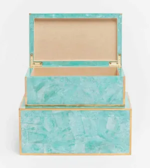 Erin Turquoise Shell Box Set