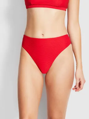 Essentials High Waisted Bottom Chilli
