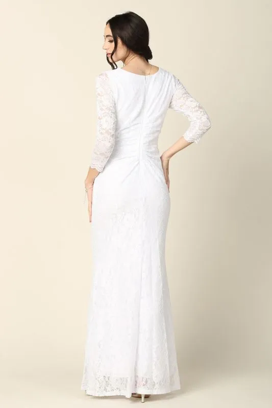 Eva Size 4XL 3397 White Informal