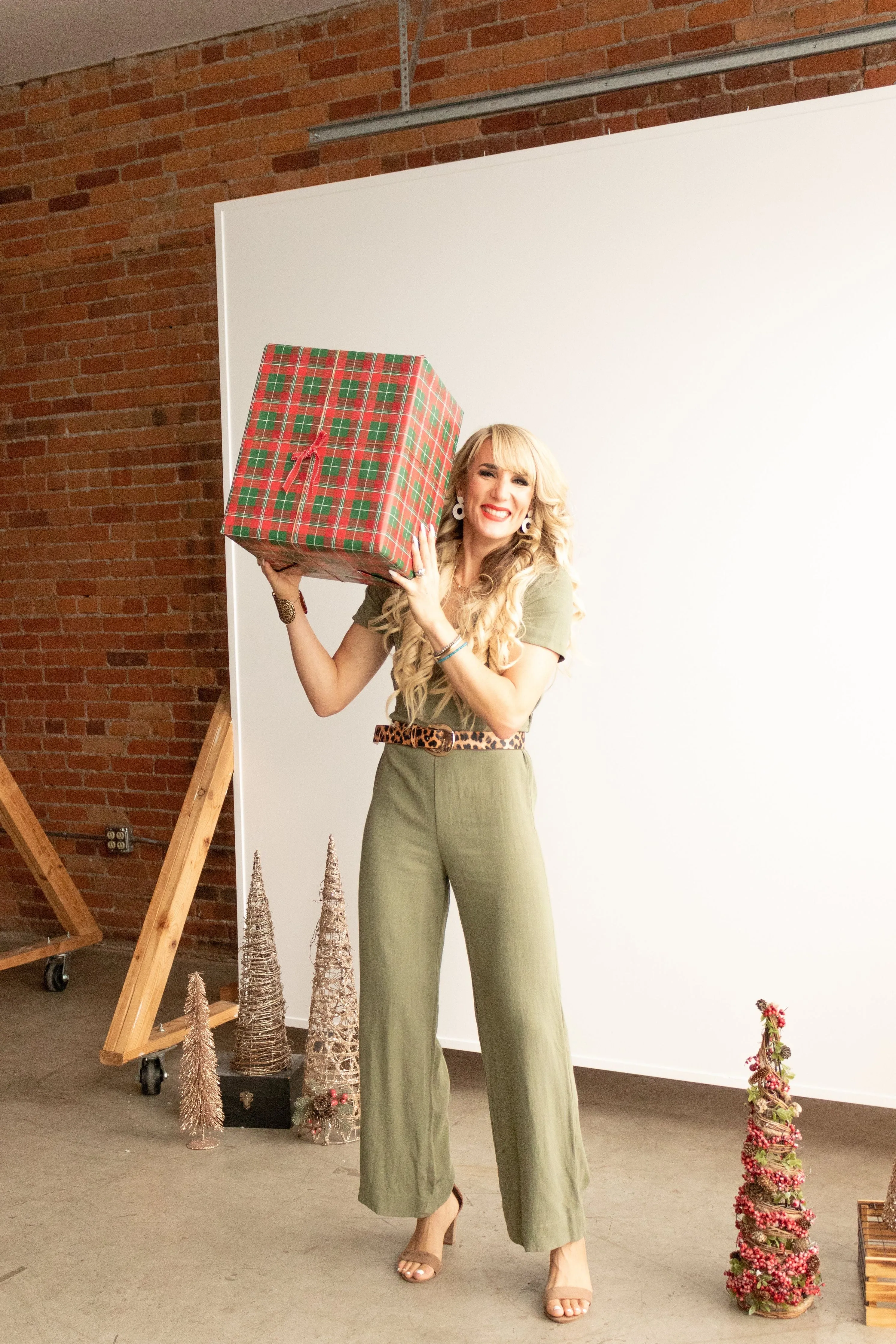 Farrah Green Jumpsuit