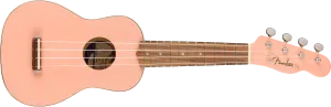 Fender Venice Soprano Ukulele Shell Pink