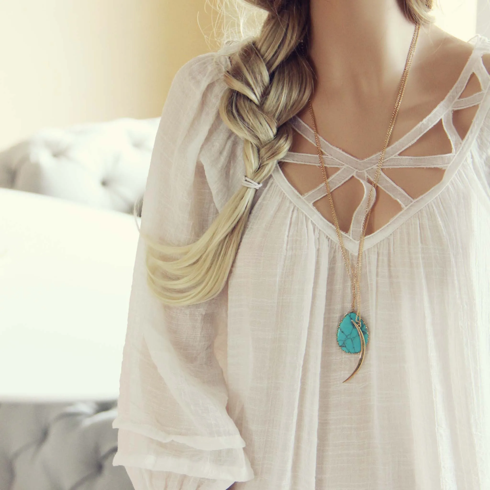 Festival Dress in White