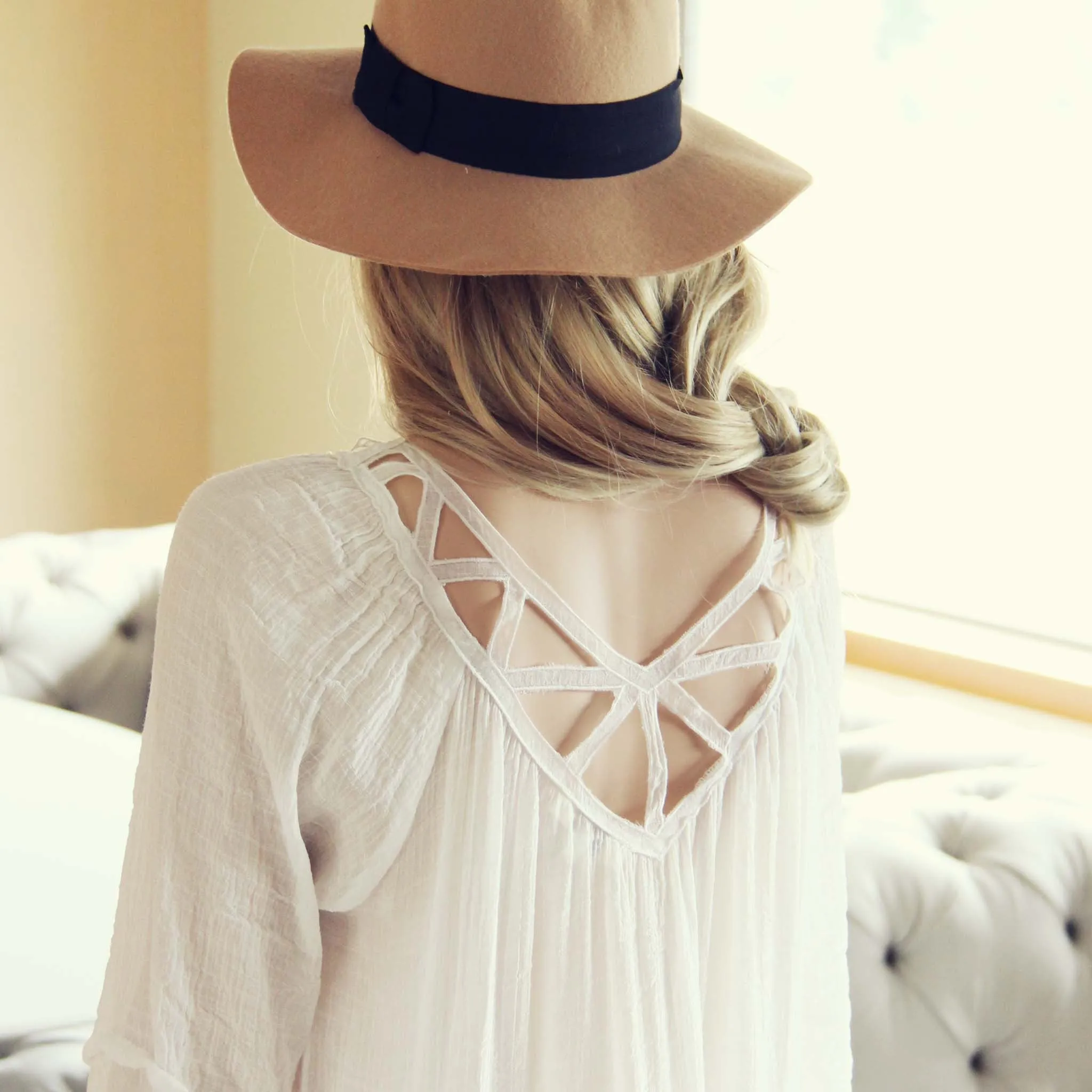 Festival Dress in White