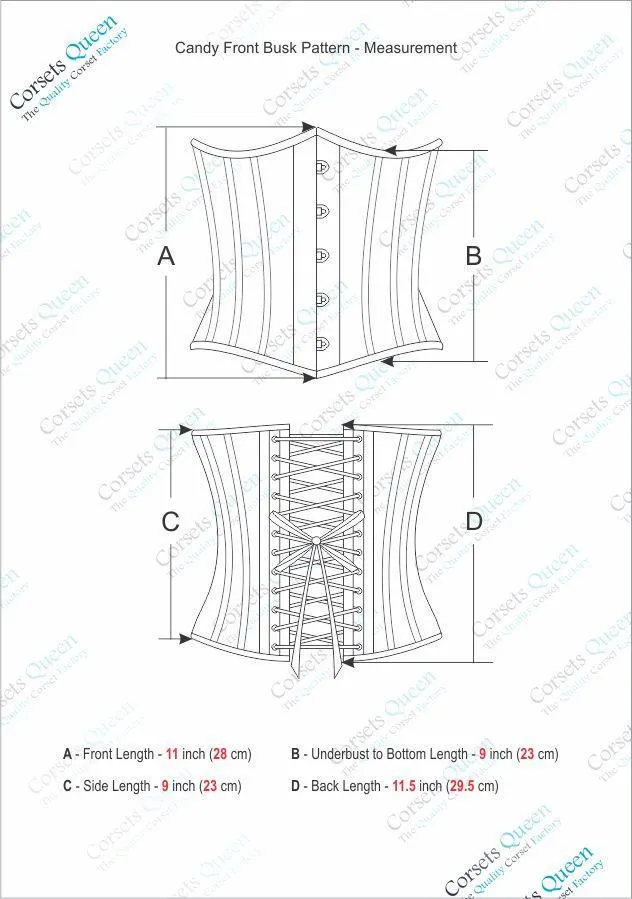 Florencia Gothic Underbust Corset