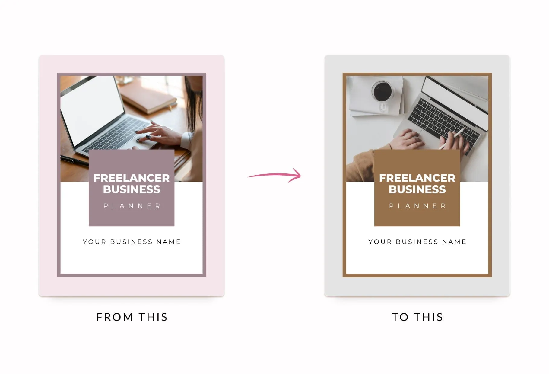 Freelancer Business Planner Canva Template