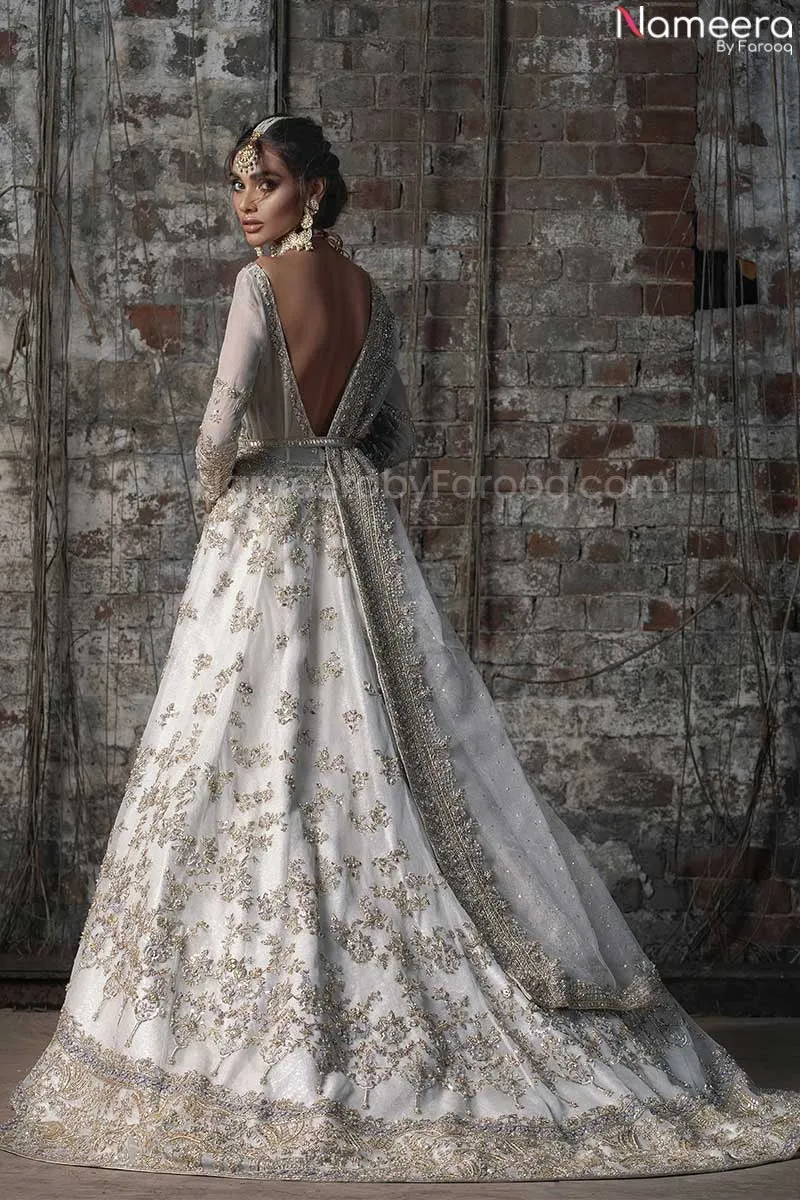 Frock Lehenga Traditional Indian Wedding Dress #BN773