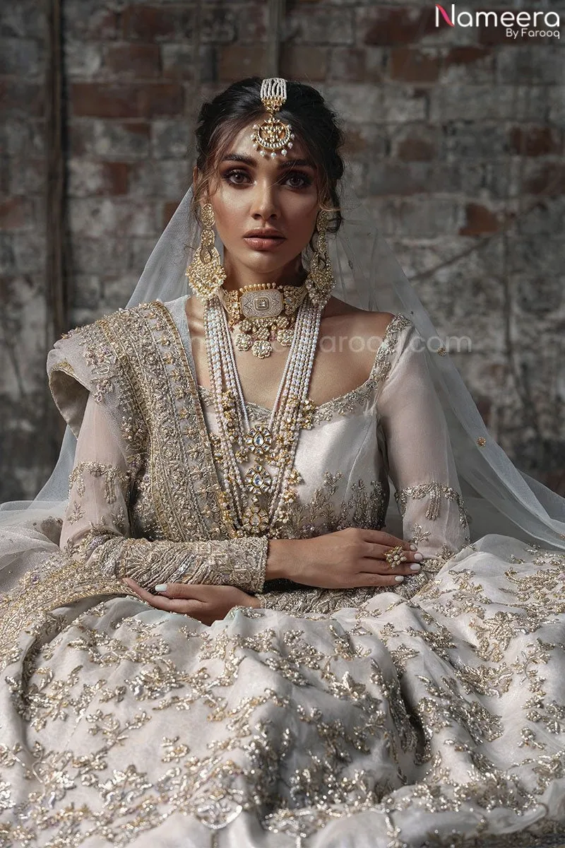 Frock Lehenga Traditional Indian Wedding Dress #BN773