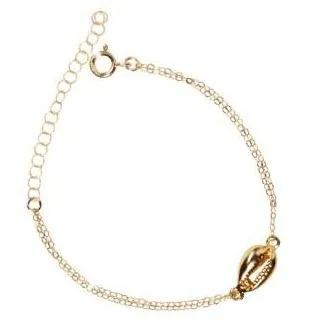 Gold Conch Shell Bracelet