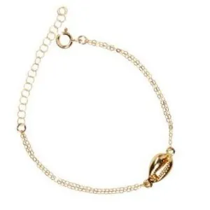 Gold Conch Shell Bracelet