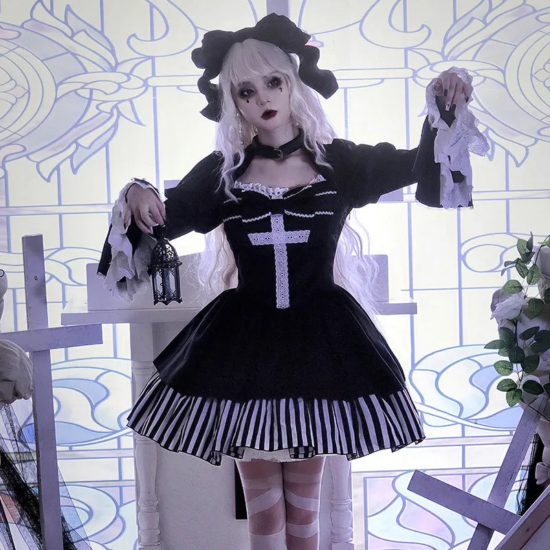 Gothic Dark Lolita Dress UB58589