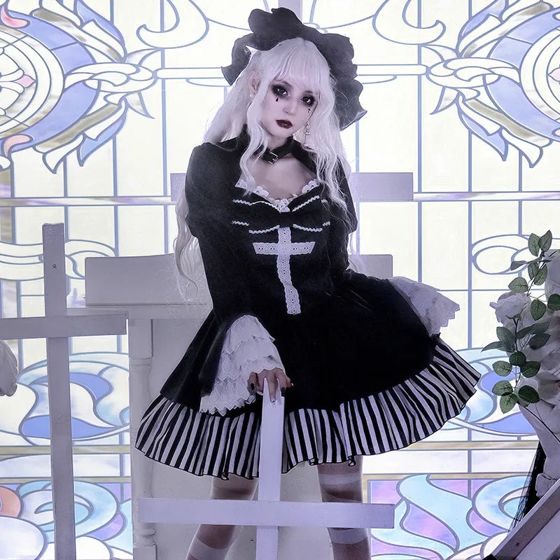 Gothic Dark Lolita Dress UB58589