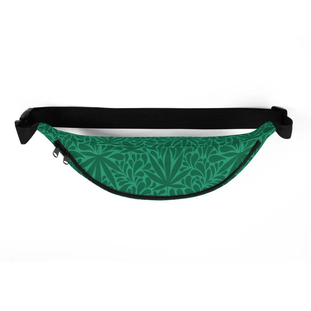Green 420 Fanny Pack