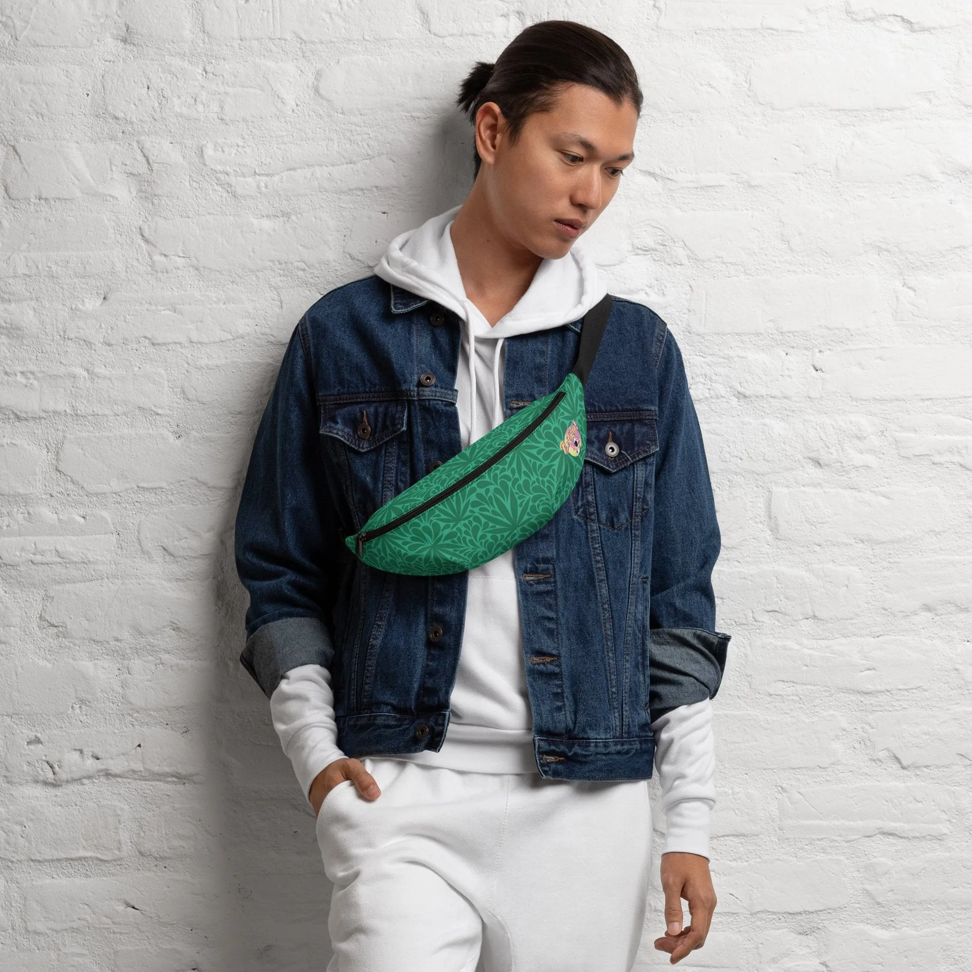 Green 420 Fanny Pack