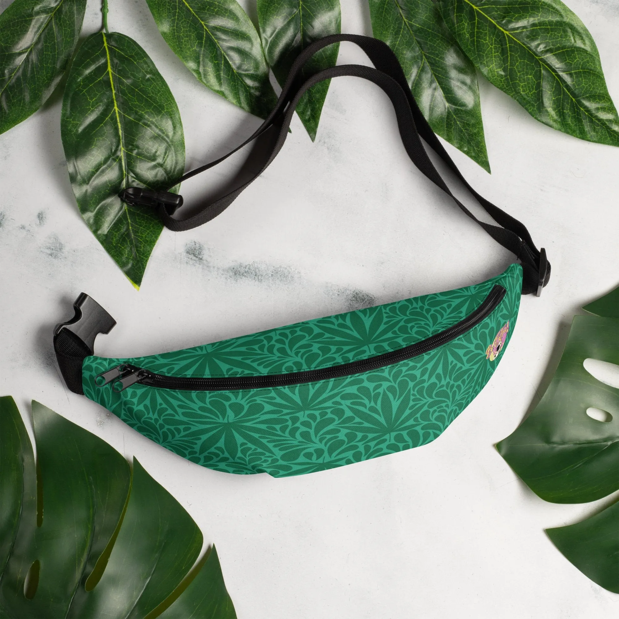 Green 420 Fanny Pack
