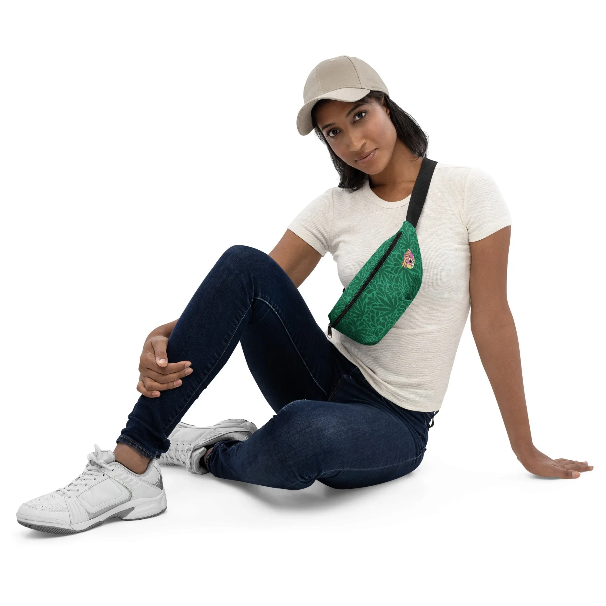 Green 420 Fanny Pack