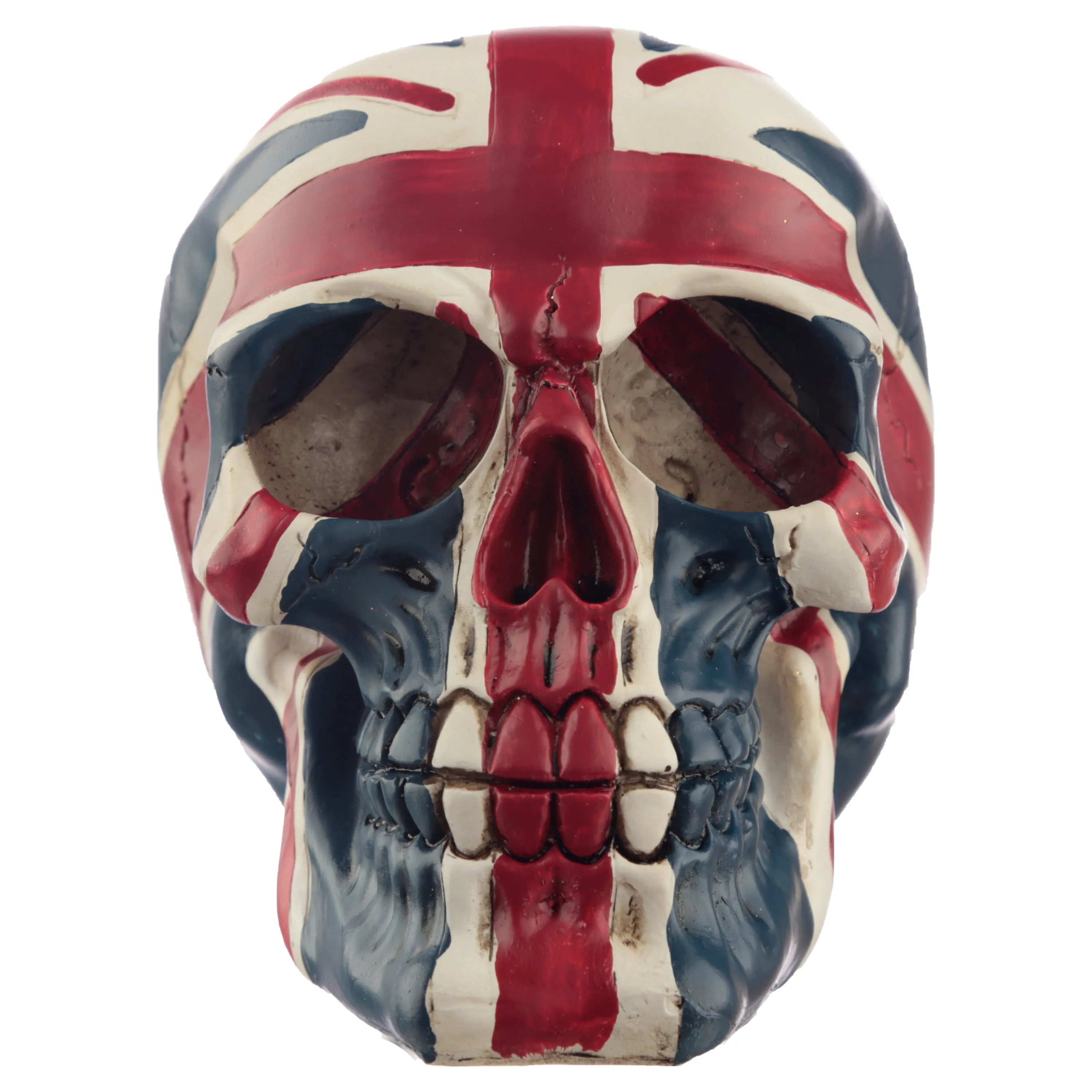 Gruesome Union Flag Skull Decoration