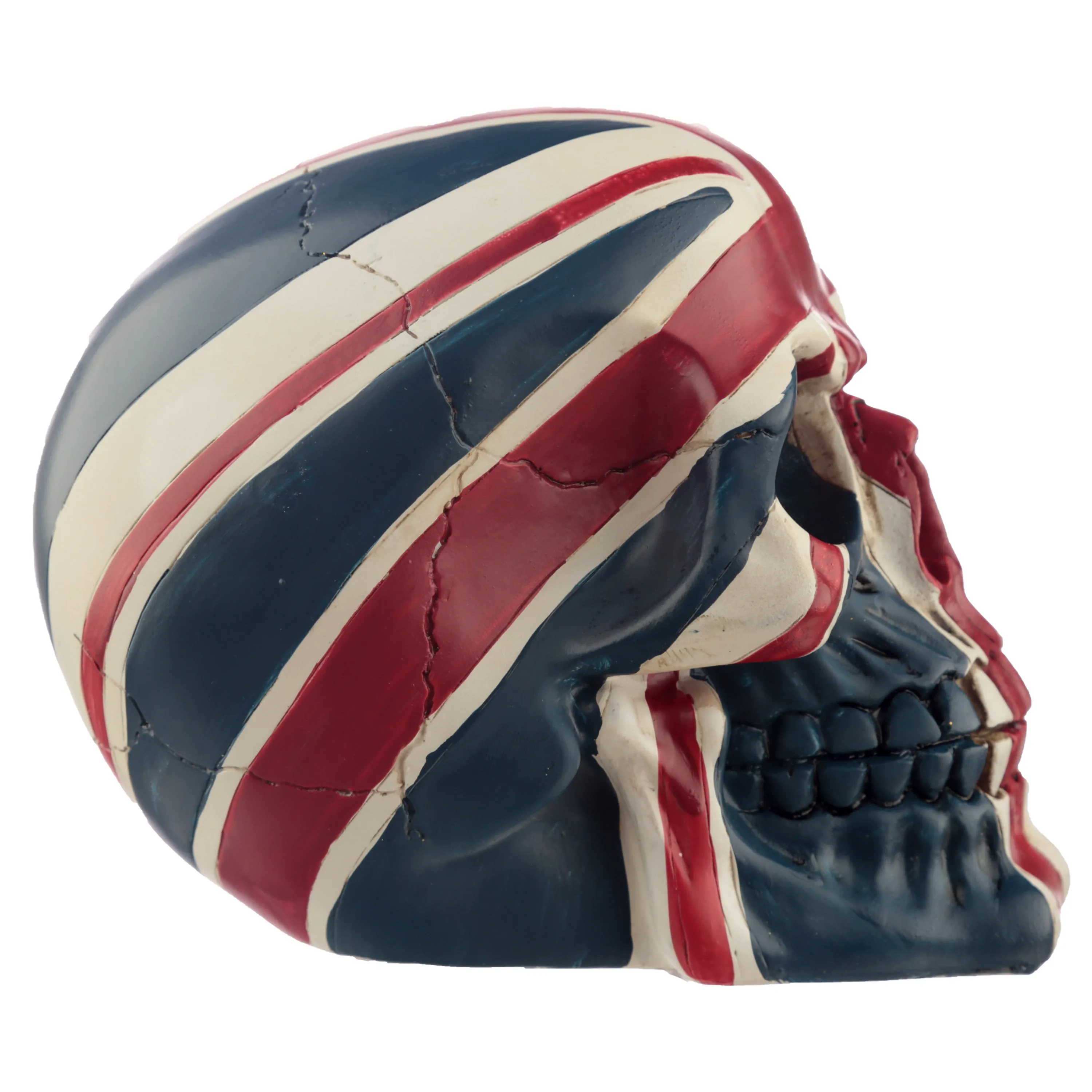 Gruesome Union Flag Skull Decoration