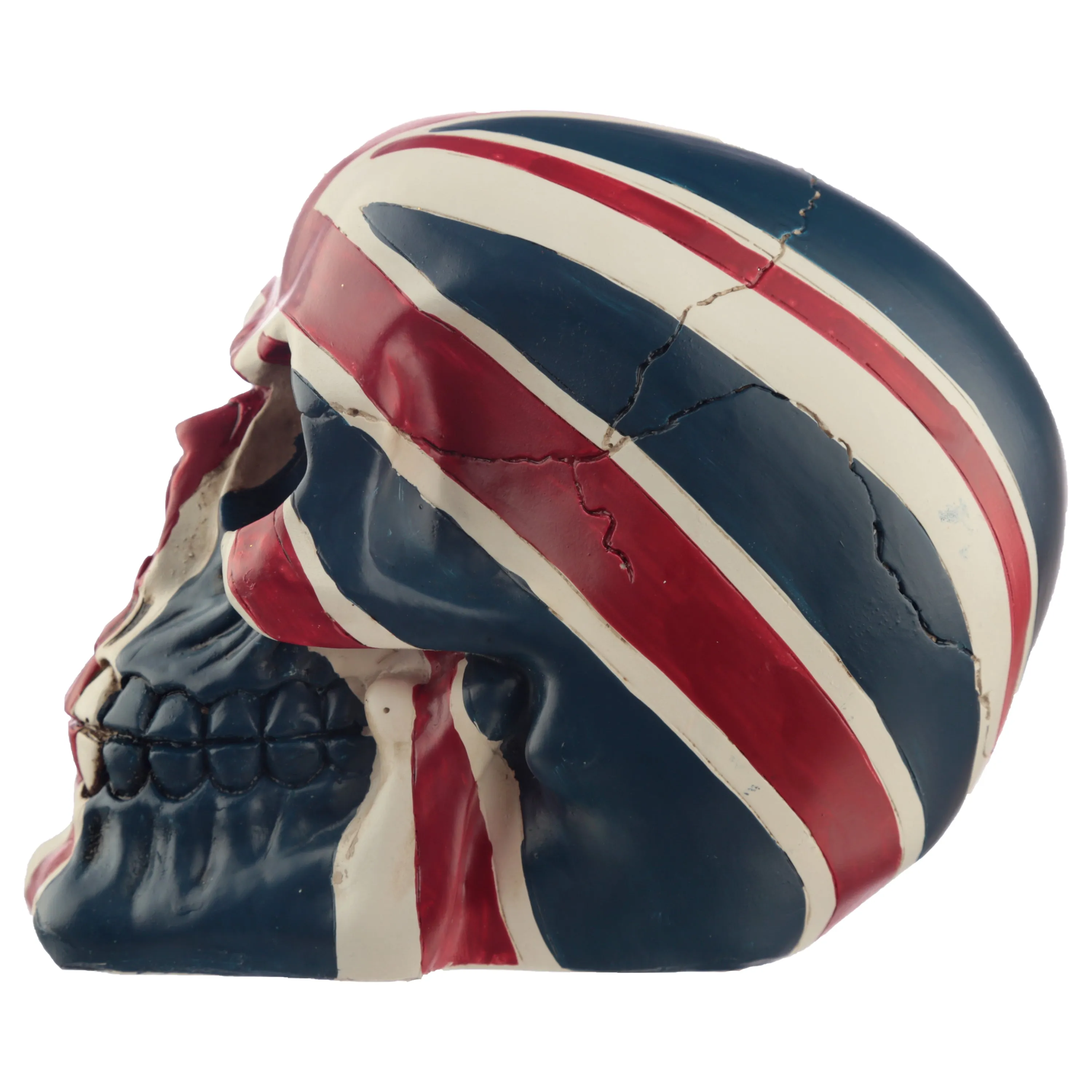 Gruesome Union Flag Skull Decoration