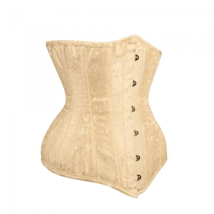 Haiden Waist Taming Longline Cream Bridal Underbust