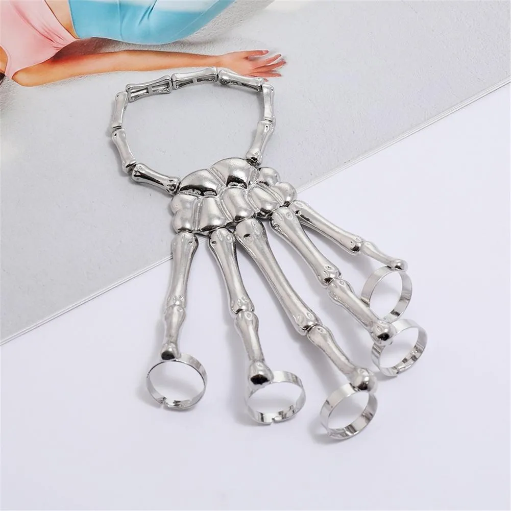 Halloween Gothic Skeleton Bracelet