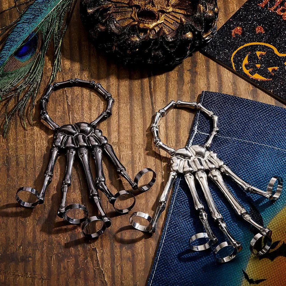 Halloween Gothic Skeleton Bracelet