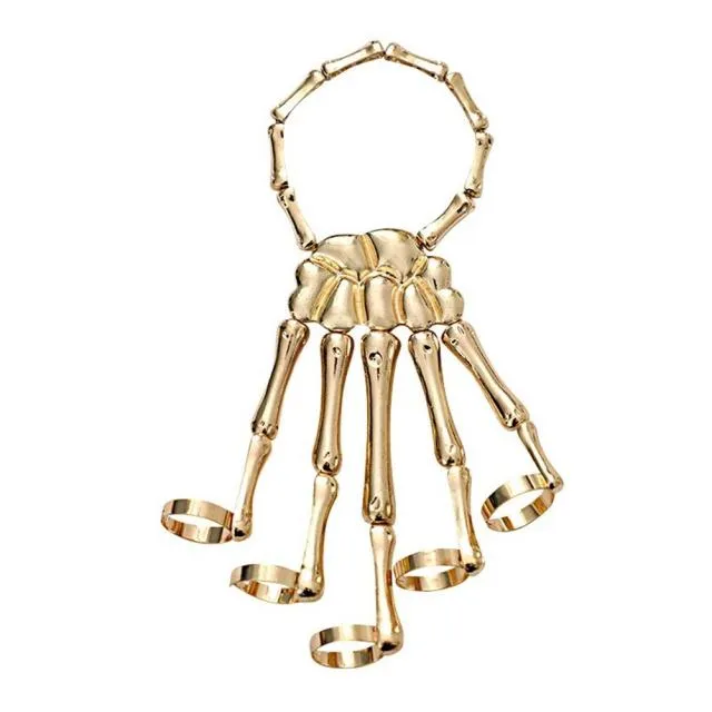 Halloween Gothic Skeleton Bracelet