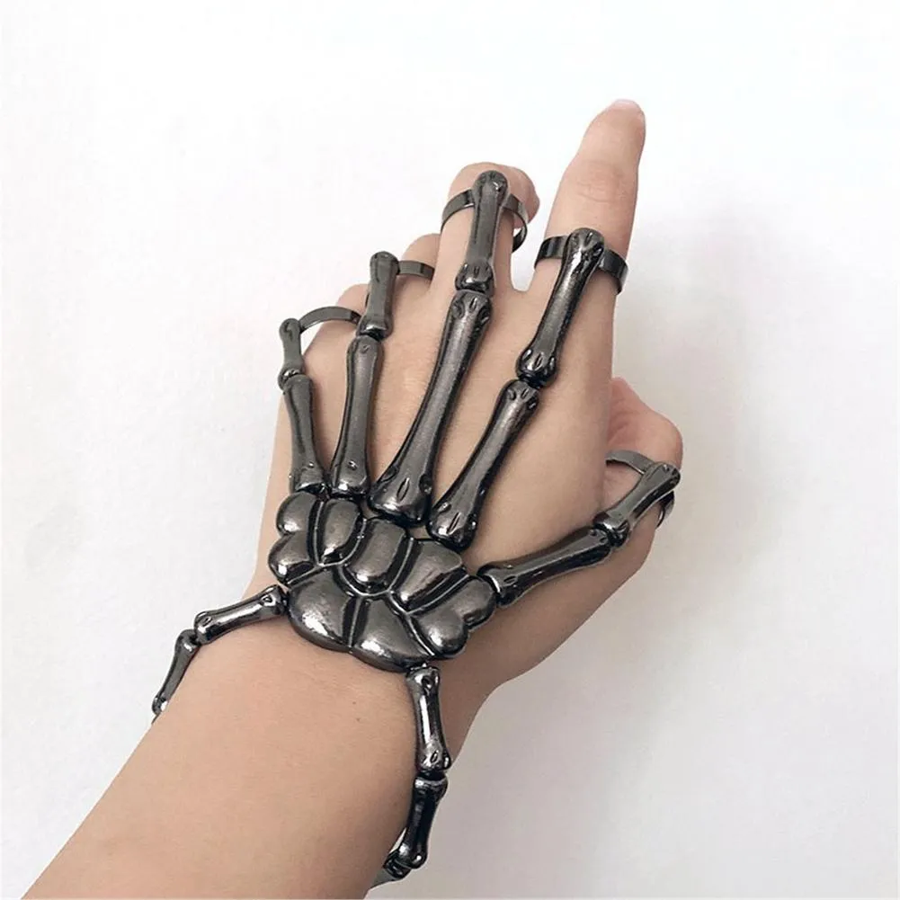 Halloween Gothic Skeleton Bracelet