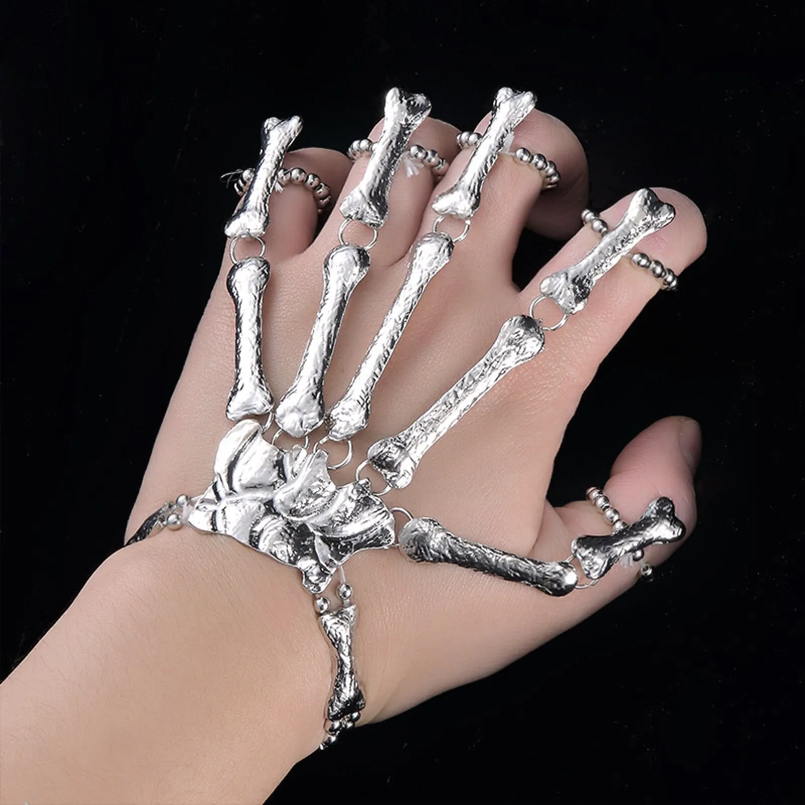 Halloween Gothic Skeleton Bracelet