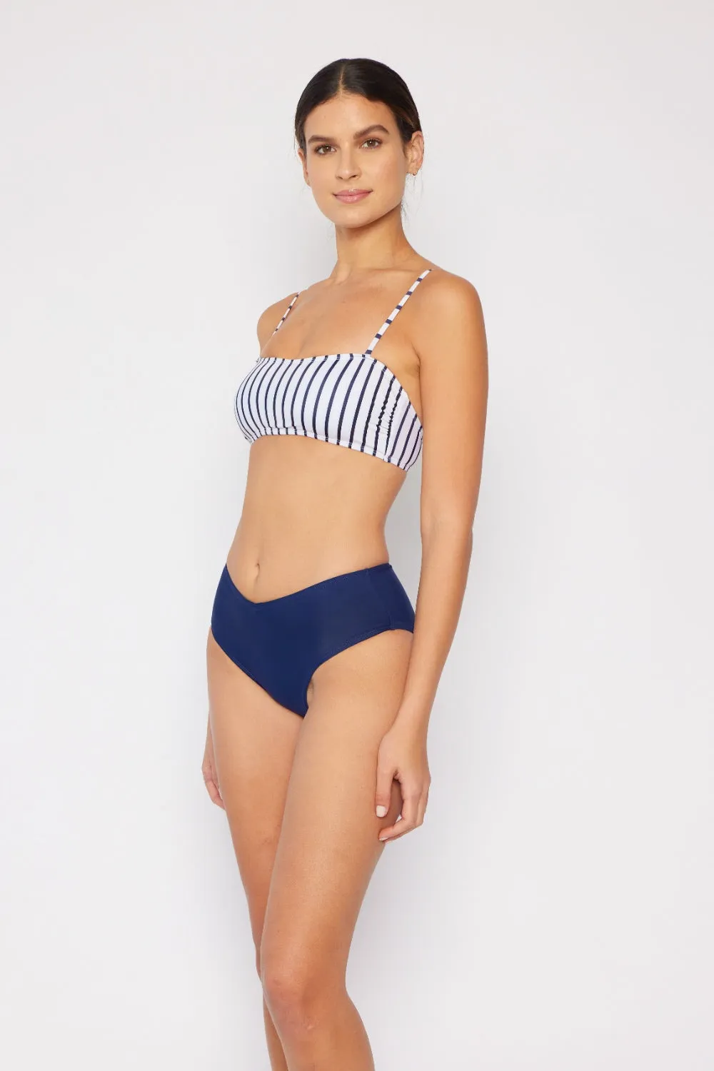 Hazel Blues® |  Marina West Swim Striped Bikini Set