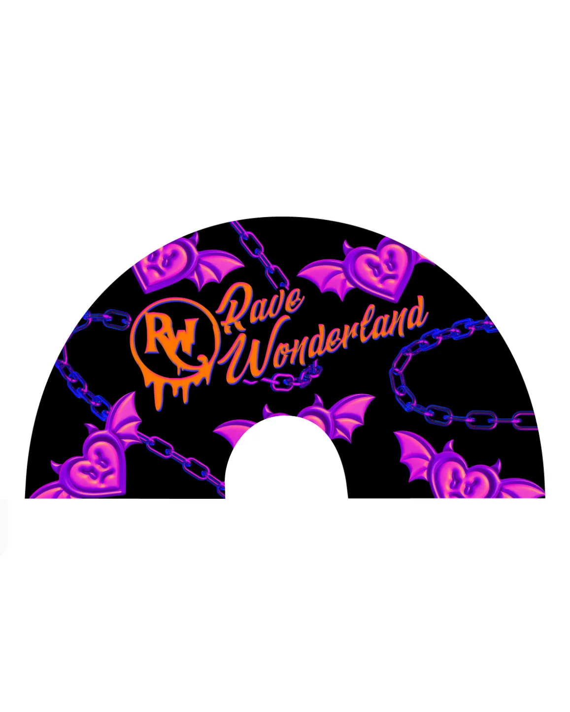 Heart Bat RW Oversized Fan