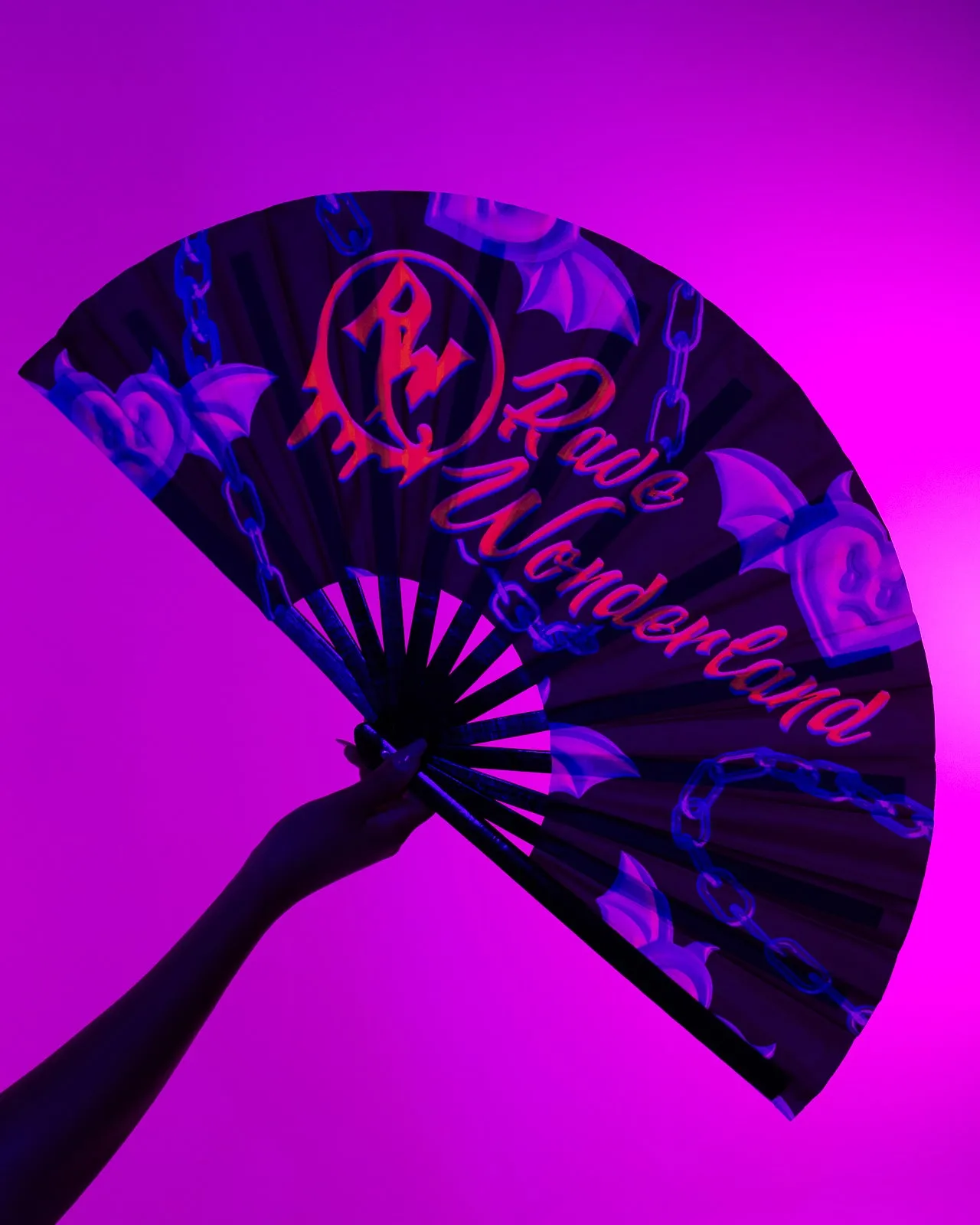 Heart Bat RW Oversized Fan