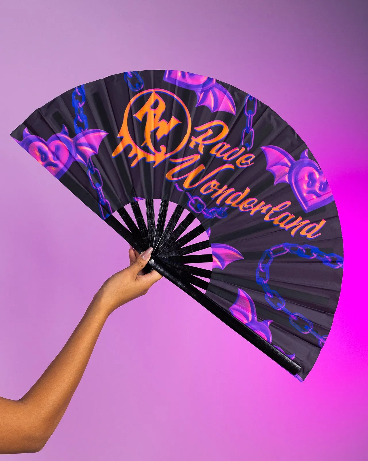 Heart Bat RW Oversized Fan
