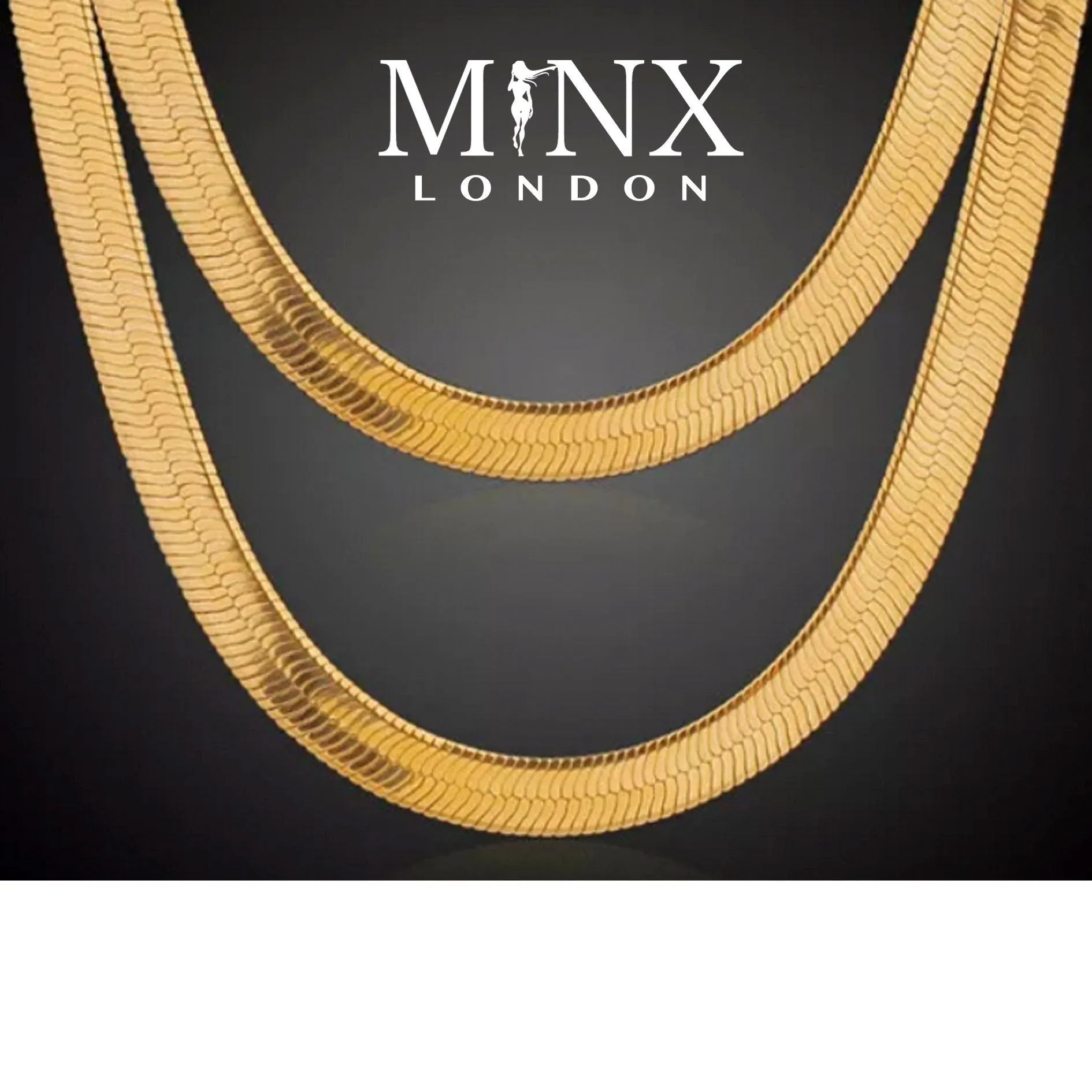 Herringbone Necklace | Gold Herringbone Chain | Herringbone Necklaces | Gold Herringbone Chains | Womens Gold Necklace | Mens Gold Necklace