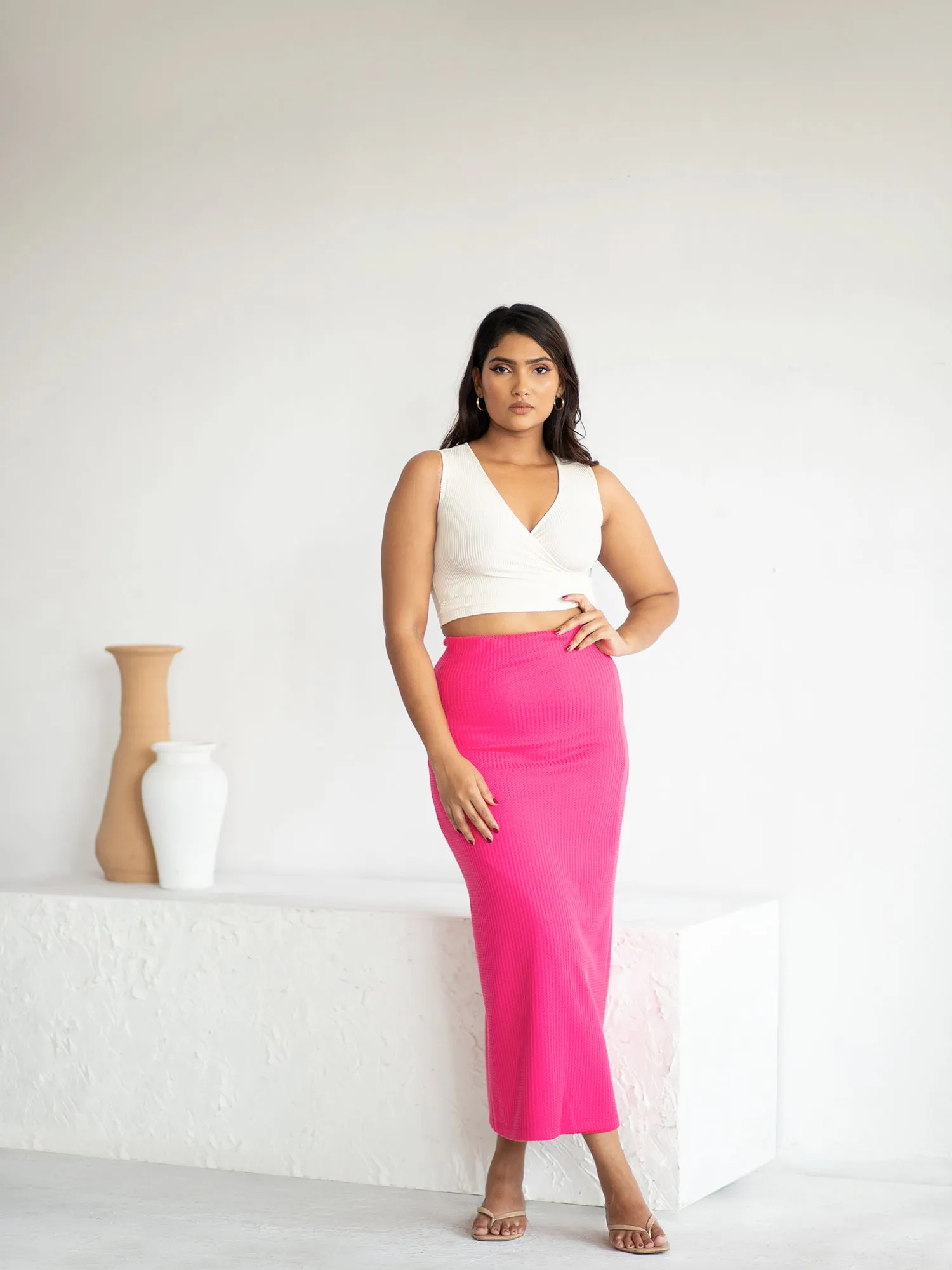 High Waist Maxi Skirt