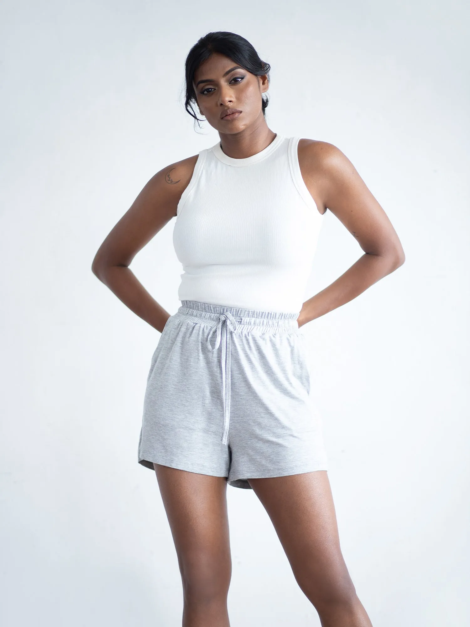 High Waist  Shorts
