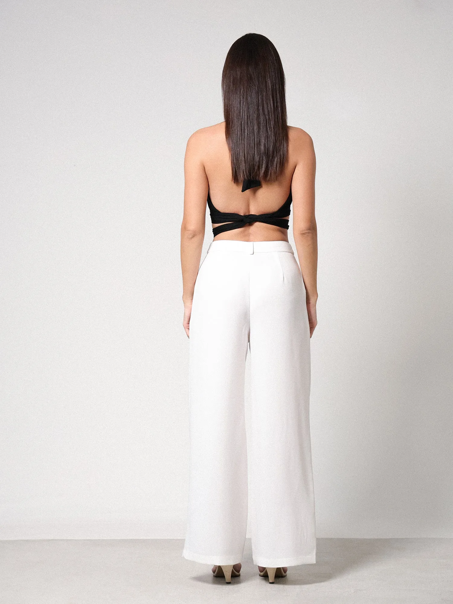 High Waist Wide Leg Pant